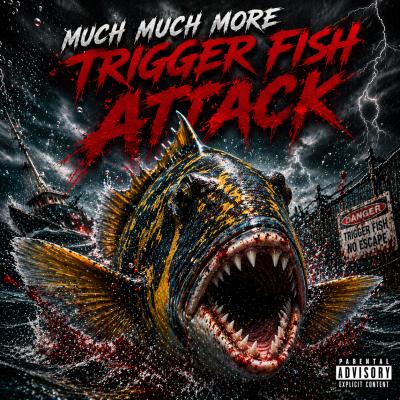 Much Much More Trigger Fish Attack
