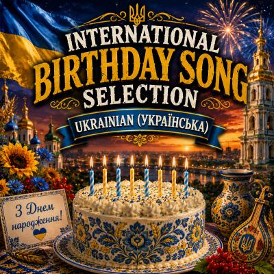 Happy Birthday - Ukrainian (Українська)