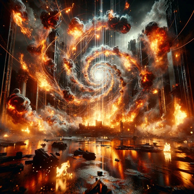 Through The Fire And Flames [cinematic dubstep intro]