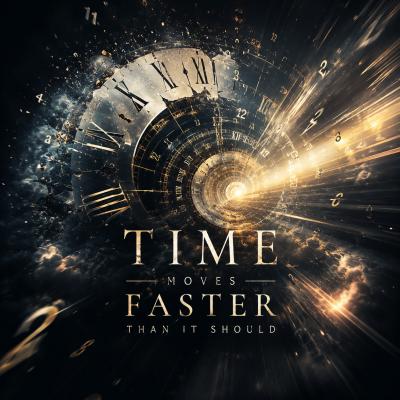 Time moves faster than it should